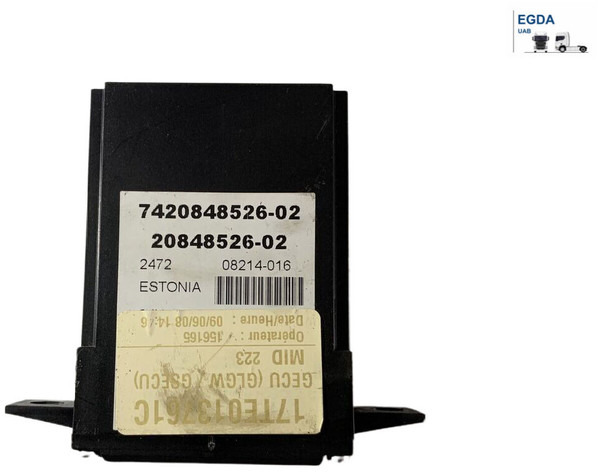 Renault MAGNUM - Upravljačka jedinica: slika 1 Renault MAGNUM - Upravljačka jedinica: slika 1