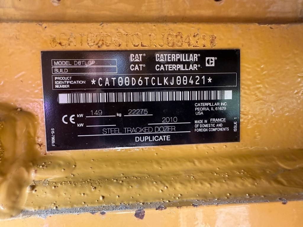 CAT D 6 T LGP - Buldožer: slika 5 CAT D 6 T LGP - Buldožer: slika 5