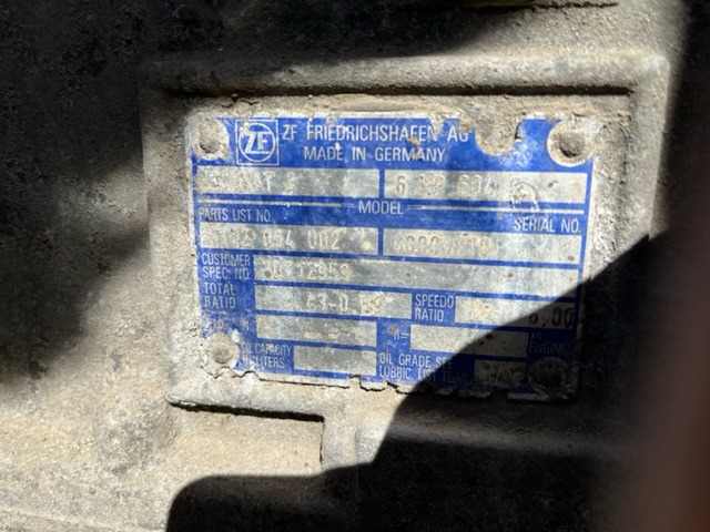 ZF 6 HP 604 C - Menjač za Autobus: slika 1 ZF 6 HP 604 C - Menjač za Autobus: slika 1