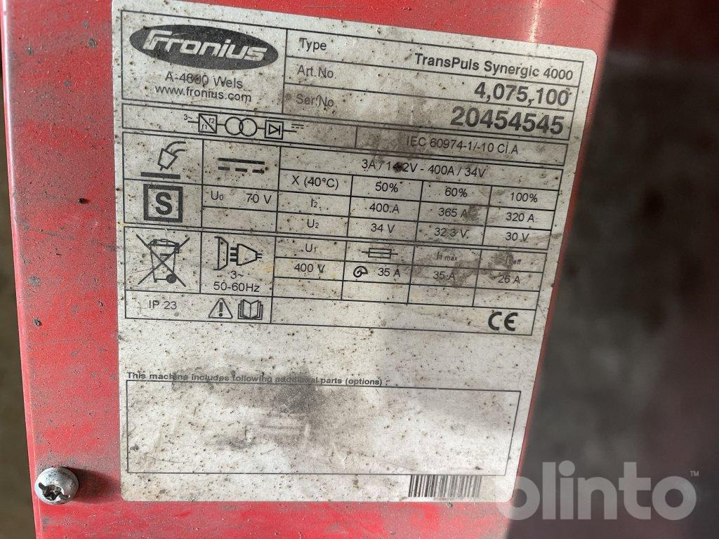 Fronius VR4000 - Oprema za varenje: slika 5 Fronius VR4000 - Oprema za varenje: slika 5