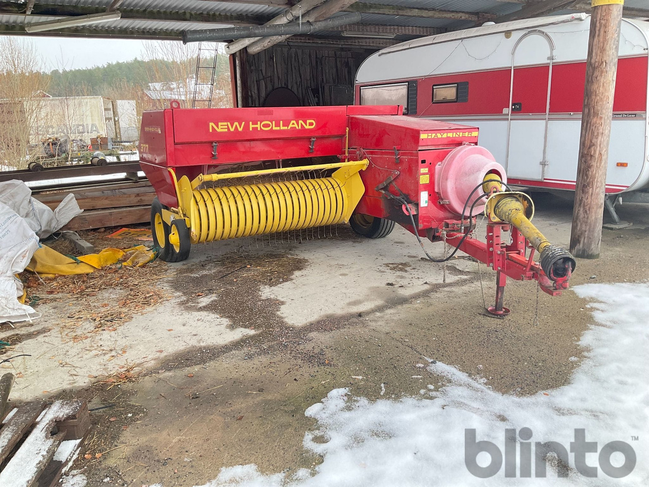 New Holland 377 - Balirka za kockaste bale: slika 2 New Holland 377 - Balirka za kockaste bale: slika 2