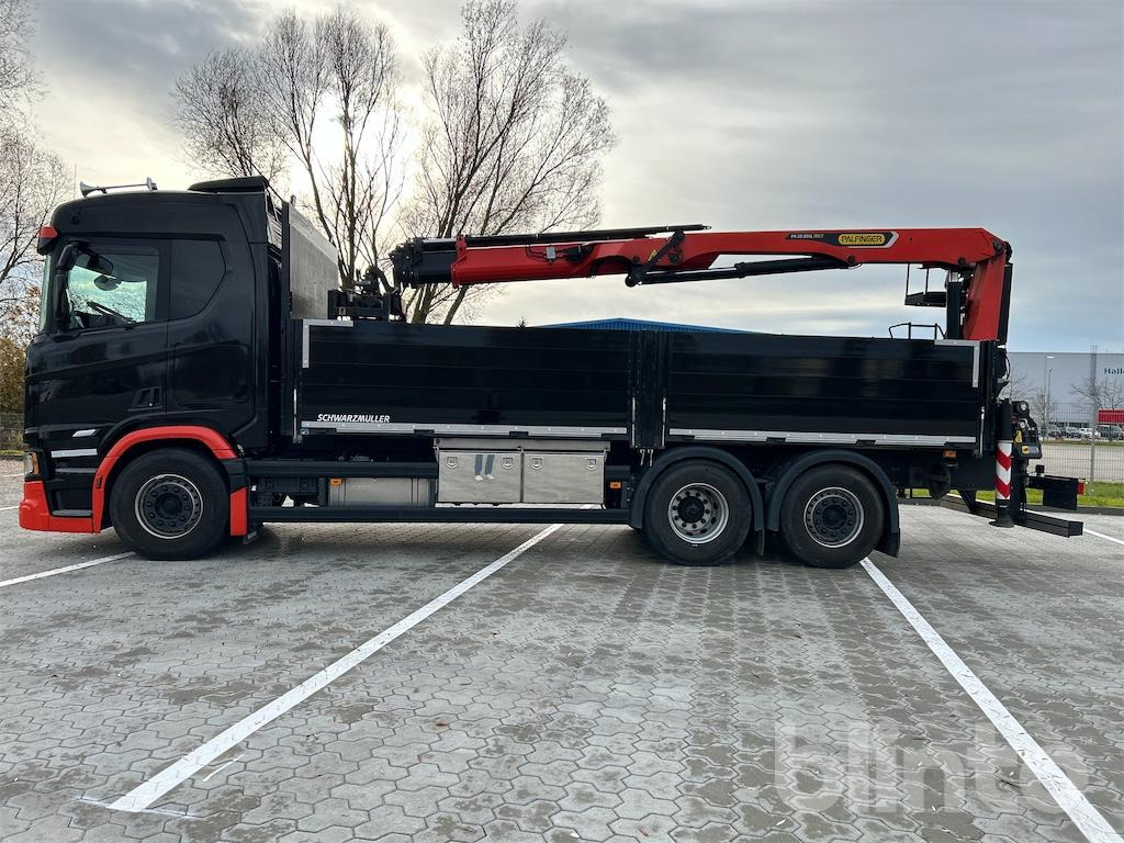 Scania R 460 B6x2*4NB Baustoffpritsche & Palfinger PK 22.001 L TEC7 Ladekran - Kamion sa tovarnim sandukom, Kamion sa dizalicom: slika 3 Scania R 460 B6x2*4NB Baustoffpritsche & Palfinger PK 22.001 L TEC7 Ladekran - Kamion sa tovarnim sandukom, Kamion sa dizalicom: slika 3