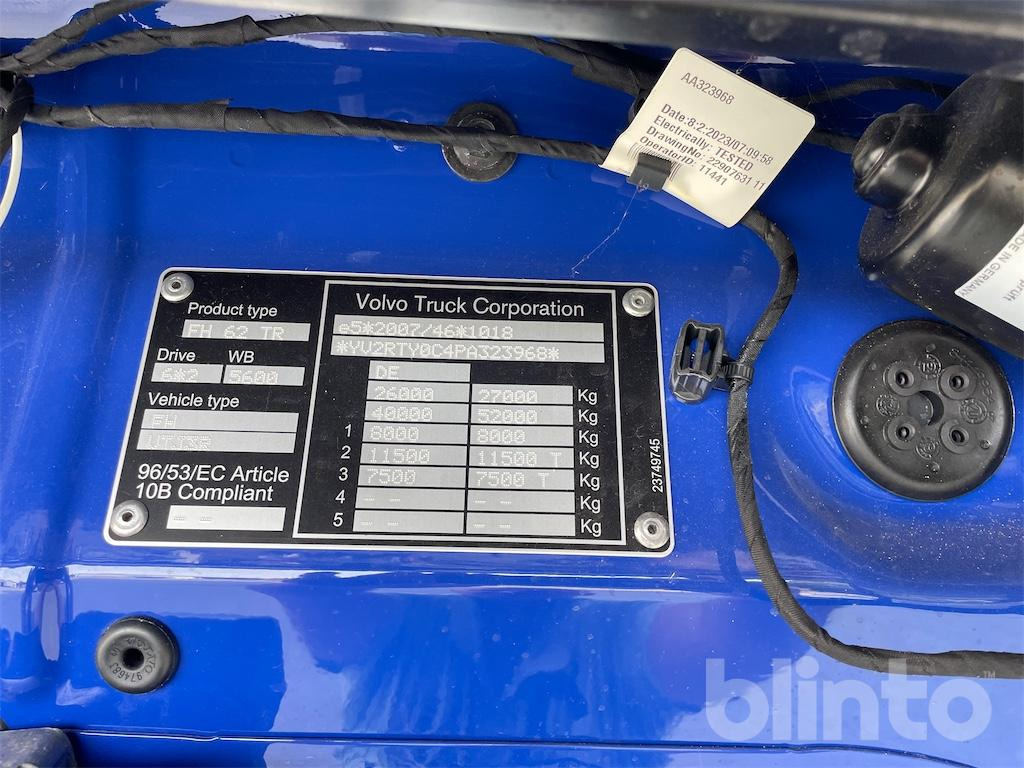 Volvo FH 460 FG 6x2 (2023) - Kamion sa golom šasijom i zatvorenom kabinom: slika 5 Volvo FH 460 FG 6x2 (2023) - Kamion sa golom šasijom i zatvorenom kabinom: slika 5