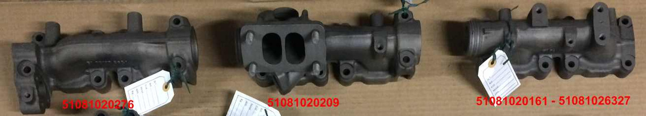 COLLETTORI SCARICO MOTORI MAN D0836 Common Rail - Izduvna grana: slika 2 COLLETTORI SCARICO MOTORI MAN D0836 Common Rail - Izduvna grana: slika 2