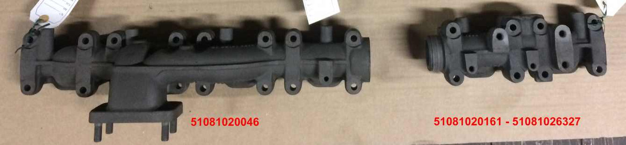 COLLETTORI SCARICO MOTORI MAN D0836 Common Rail - Izduvna grana: slika 1 COLLETTORI SCARICO MOTORI MAN D0836 Common Rail - Izduvna grana: slika 1