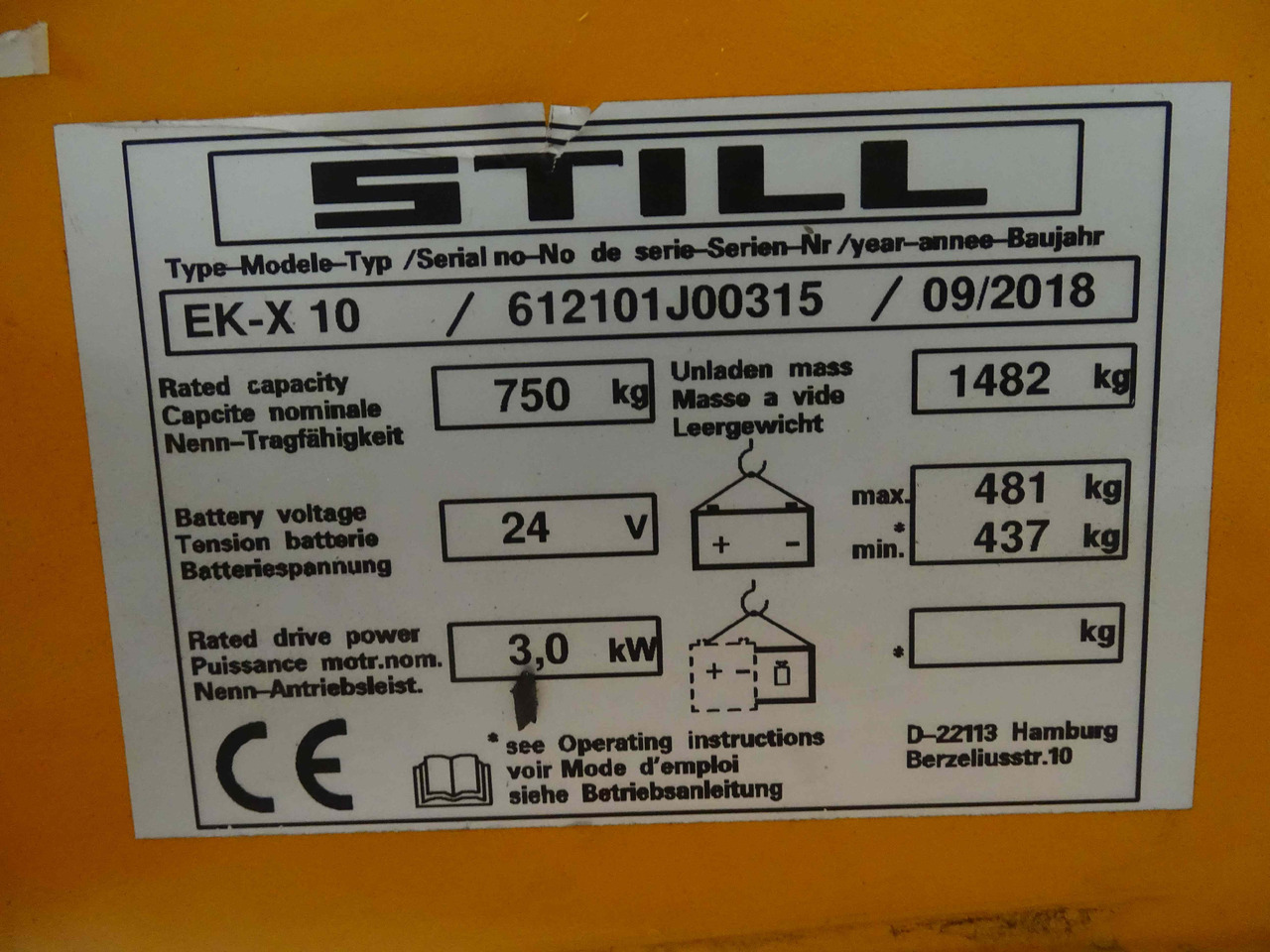 Still EK-X - Preuzimač porudžbine: slika 5 Still EK-X - Preuzimač porudžbine: slika 5