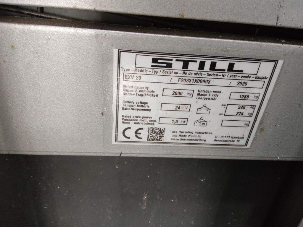 Still EXV20 - Slagač: slika 5 Still EXV20 - Slagač: slika 5