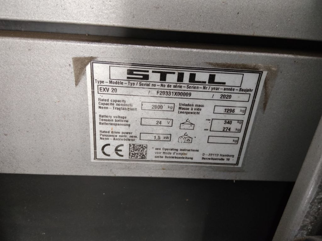 Still EXV20 - Slagač: slika 5 Still EXV20 - Slagač: slika 5