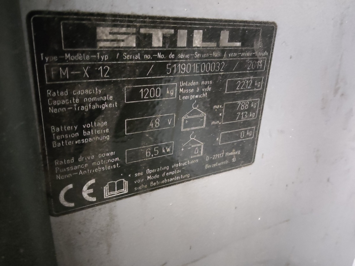 Still FM-X12 - Regalni viljuškar: slika 5 Still FM-X12 - Regalni viljuškar: slika 5