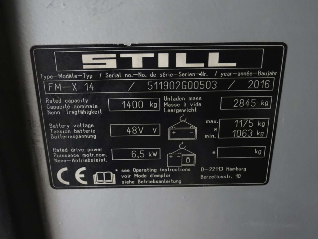 Still FM-X14 - Regalni viljuškar: slika 5 Still FM-X14 - Regalni viljuškar: slika 5