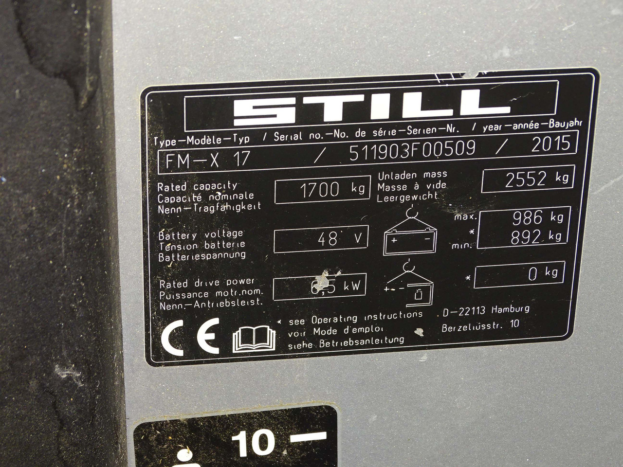 Still FM-X17 - Regalni viljuškar: slika 5 Still FM-X17 - Regalni viljuškar: slika 5