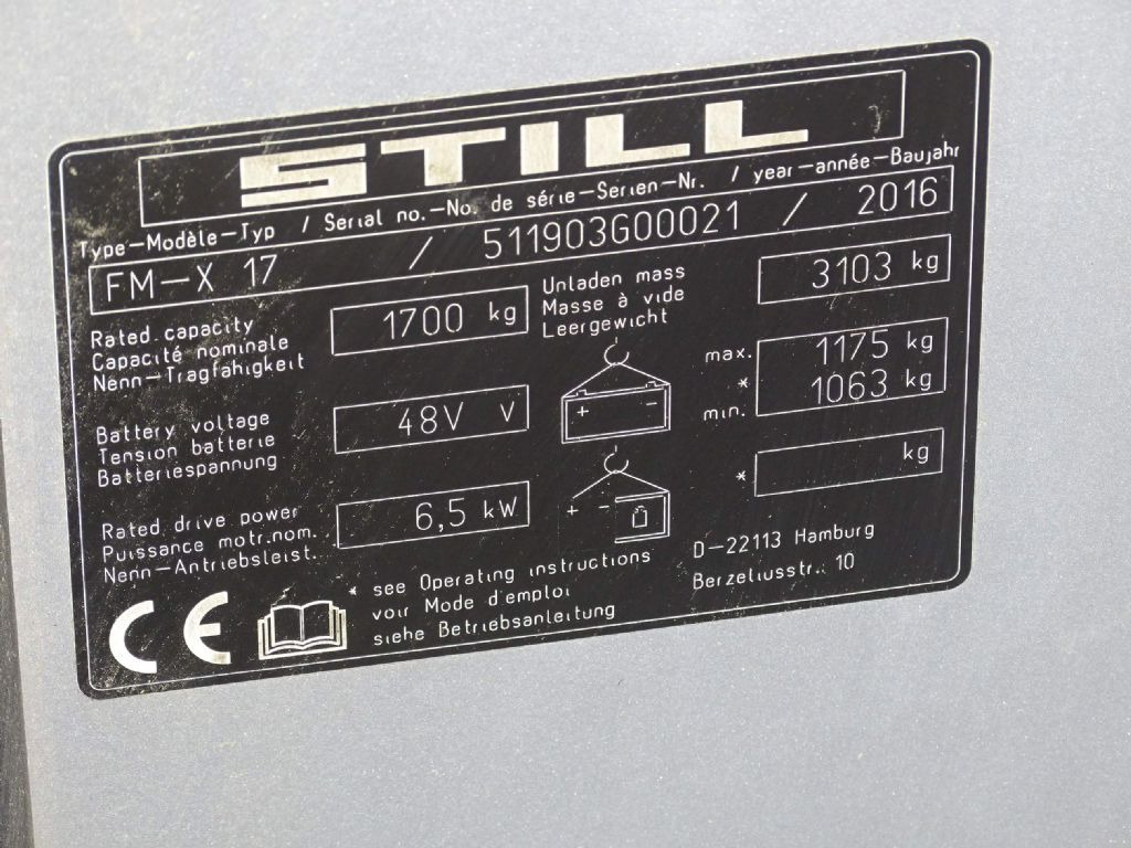 Still FM-X17 - Regalni viljuškar: slika 5 Still FM-X17 - Regalni viljuškar: slika 5