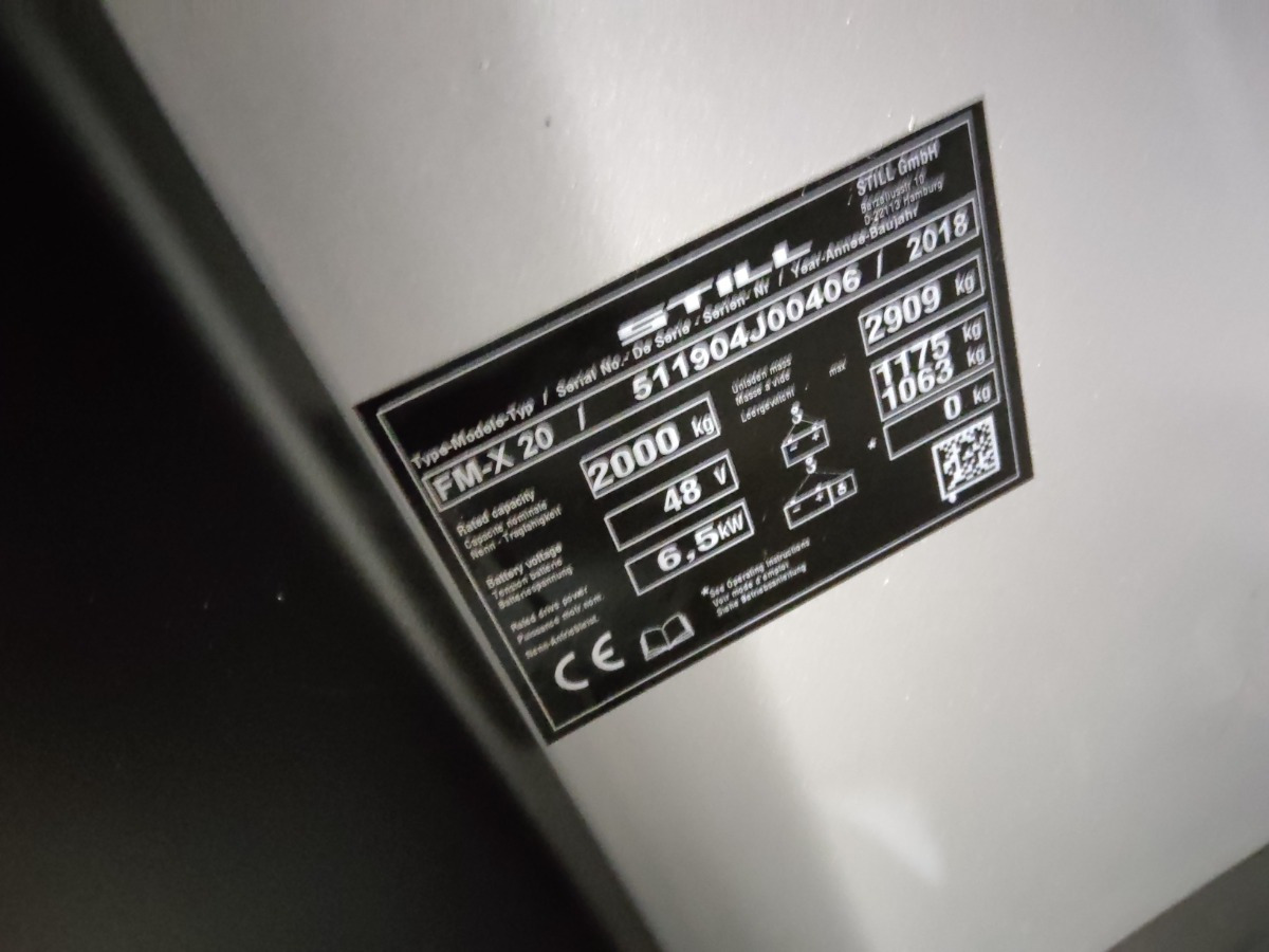 Still FM-X20 Still FM-X20: slika 9 Still FM-X20 Still FM-X20: slika 9