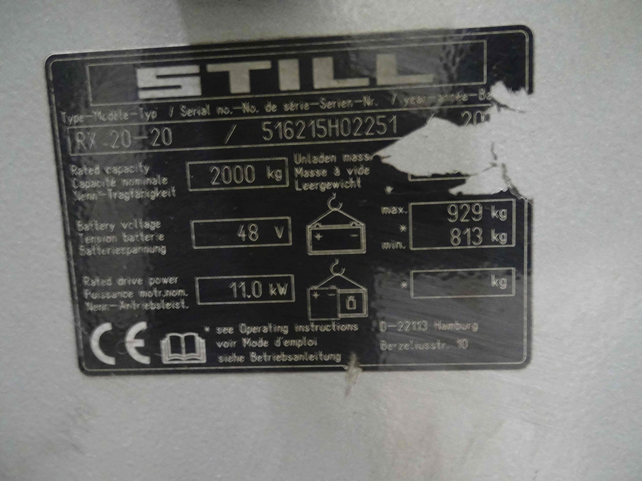 Still RX20-20 - Električni viljuškar: slika 5 Still RX20-20 - Električni viljuškar: slika 5