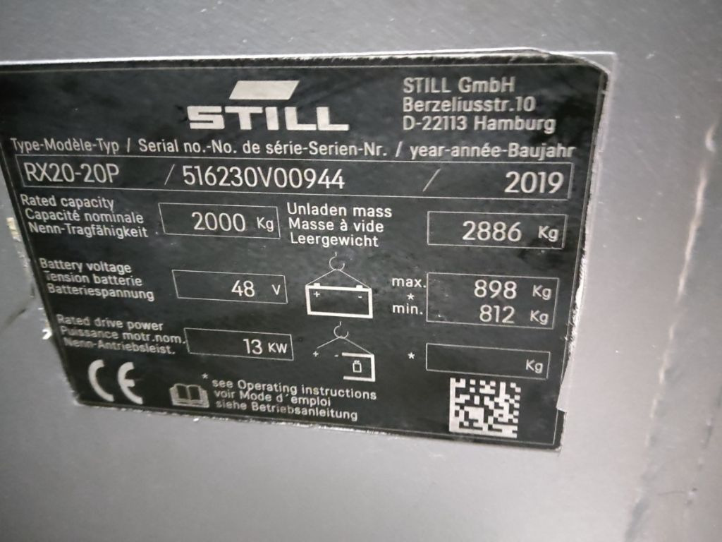 Still RX20-20P - Električni viljuškar: slika 5 Still RX20-20P - Električni viljuškar: slika 5