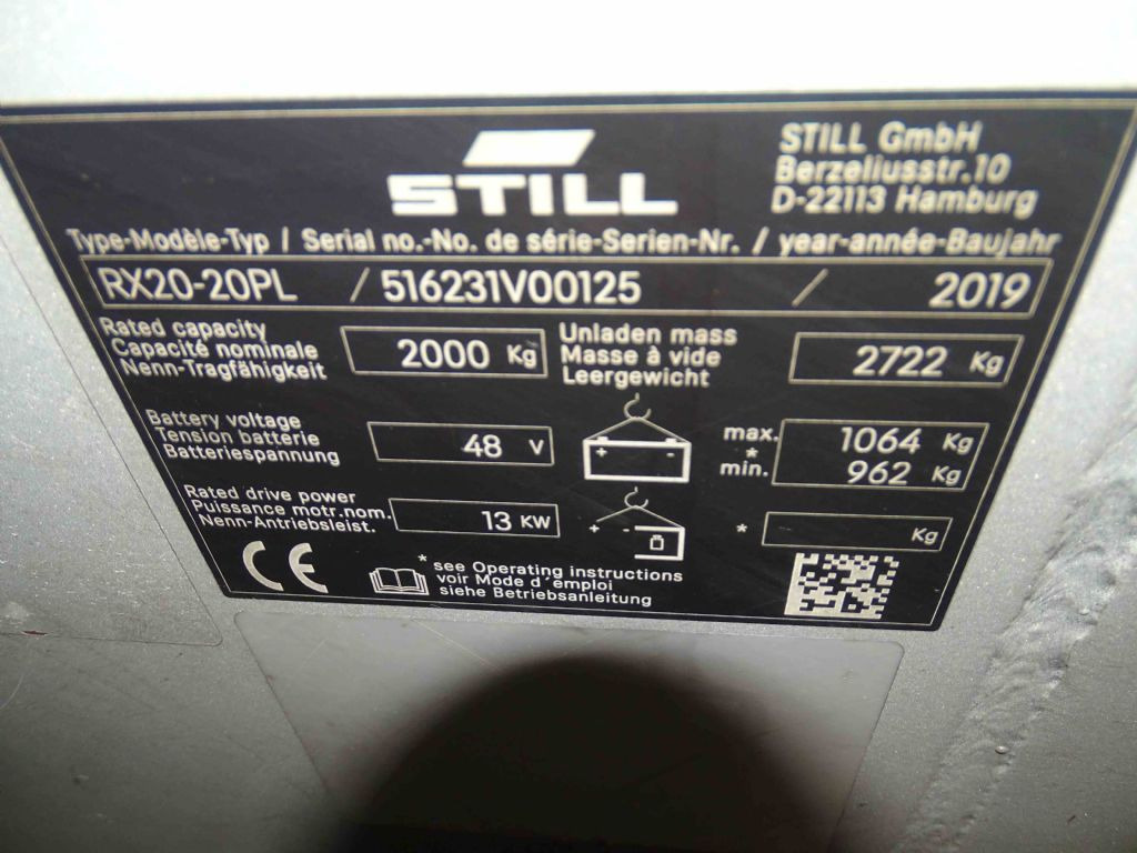 Električni viljuškar Still RX20-20PL: slika 6