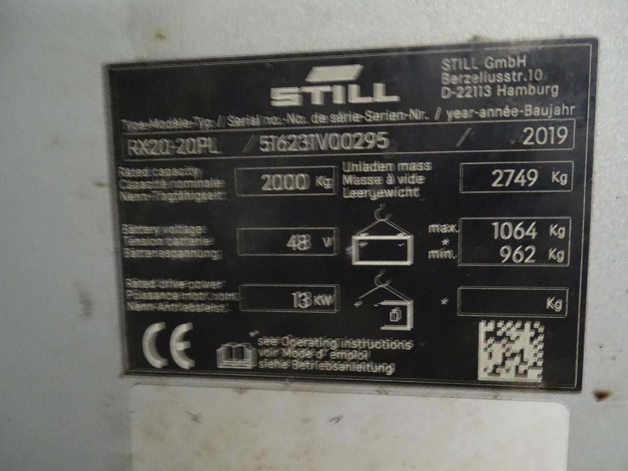 Still RX20-20PL - Električni viljuškar: slika 5 Still RX20-20PL - Električni viljuškar: slika 5