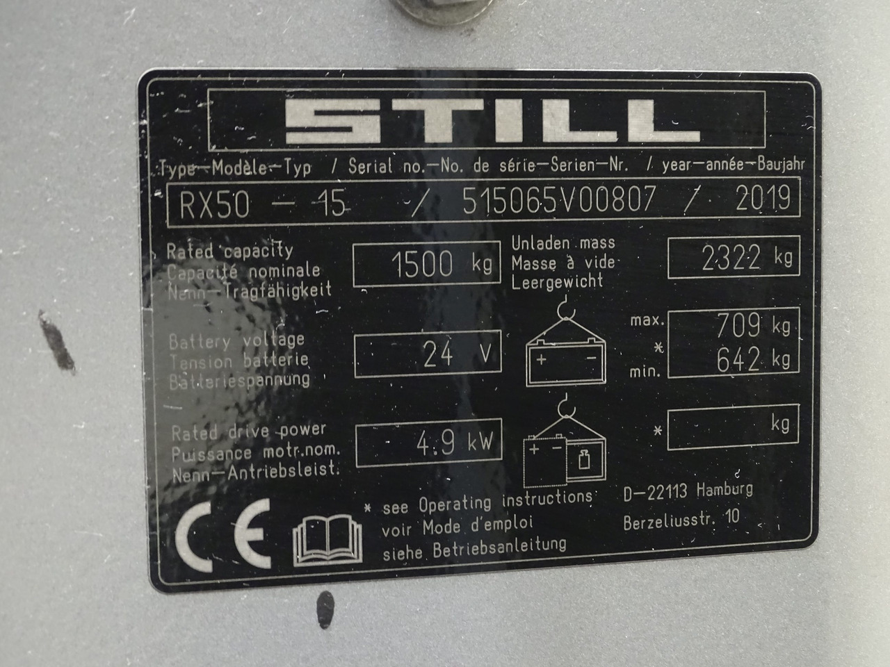 Still RX50-15 - Električni viljuškar: slika 5 Still RX50-15 - Električni viljuškar: slika 5