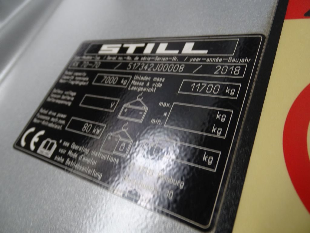 Dizel viljuškar Still RX70-70: slika 10