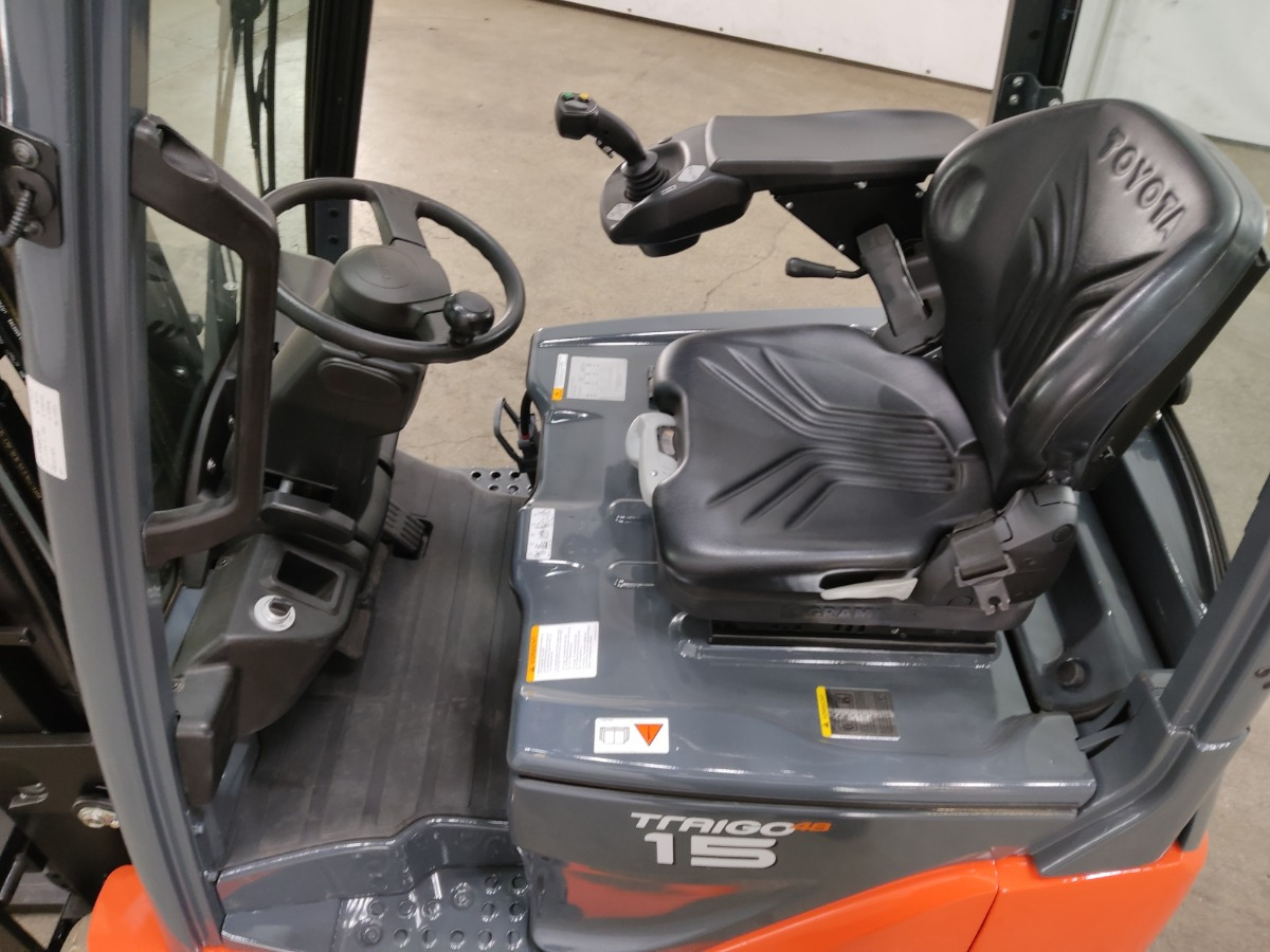 Toyota 8FBE15T - Električni viljuškar: slika 3 Toyota 8FBE15T - Električni viljuškar: slika 3