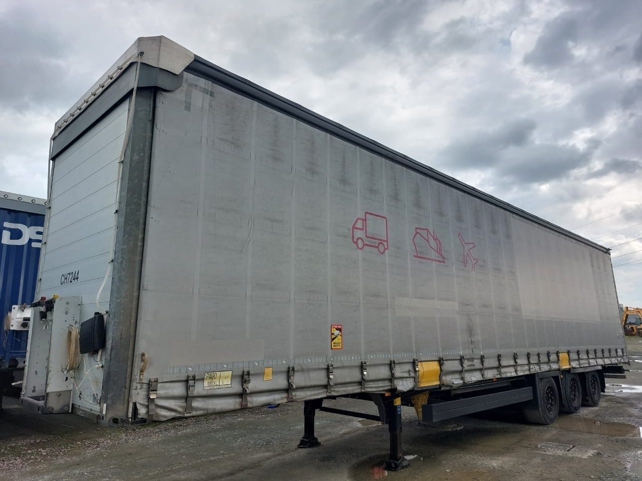 Schmitz Cargobull SCB*S3B - Poluprikolica sa ceradom: slika 1 Schmitz Cargobull SCB*S3B - Poluprikolica sa ceradom: slika 1