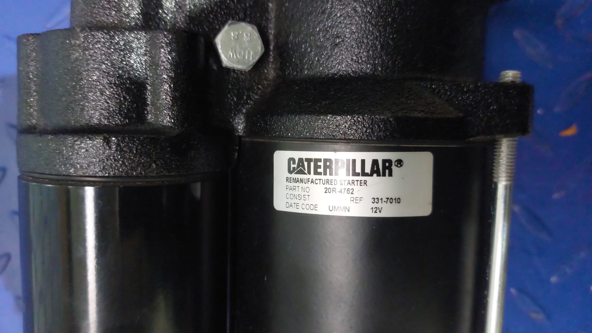 CATERPILLAR ELECTROMOTOR 12V CAT 20R-4762 - Rezervni deo za Kompaktor: slika 4 CATERPILLAR ELECTROMOTOR 12V CAT 20R-4762 - Rezervni deo za Kompaktor: slika 4