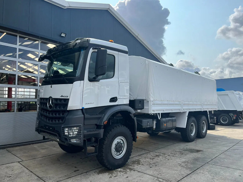 Mercedes-Benz Arocs 3340 A 6x6 Cargo Truck - Kamion sa ceradom: slika 1 Mercedes-Benz Arocs 3340 A 6x6 Cargo Truck - Kamion sa ceradom: slika 1