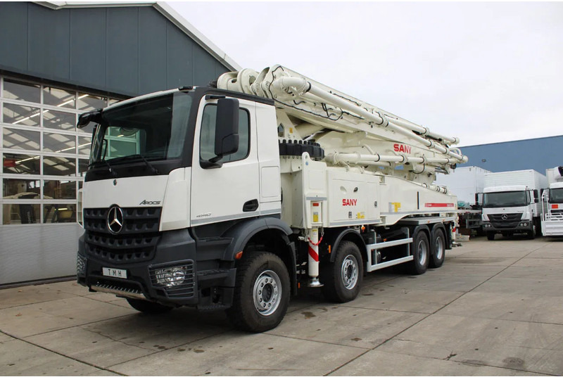 Mercedes-Benz Arocs 4140 8x4 Sany SY49 Concrete Pump Build by Putzmeister - Auto pumpa za beton: slika 1 Mercedes-Benz Arocs 4140 8x4 Sany SY49 Concrete Pump Build by Putzmeister - Auto pumpa za beton: slika 1