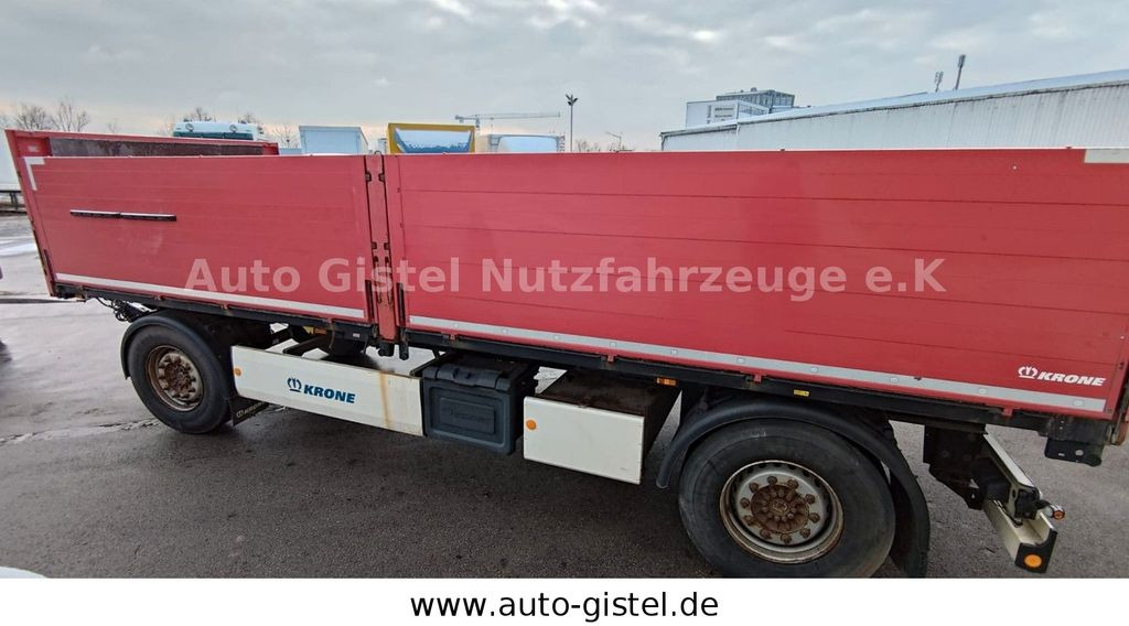 Krone AZ Baustoffpritsche*Luft*385/65 - Plato prikolica: slika 2 Krone AZ Baustoffpritsche*Luft*385/65 - Plato prikolica: slika 2