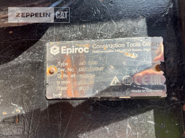 Atlas-Copco Primärprodukte Kompo - Hidraulični čekić za Građevinska mašina: slika 4 Atlas-Copco Primärprodukte Kompo - Hidraulični čekić za Građevinska mašina: slika 4