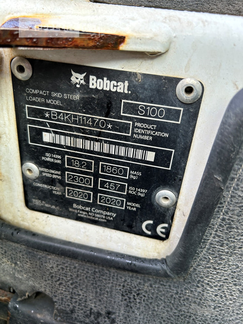 Bobcat S100 - Mini utovarivač: slika 5 Bobcat S100 - Mini utovarivač: slika 5