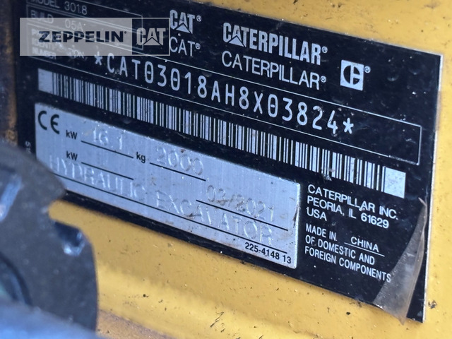 Cat 301.8-05A - Mini bager: slika 2 Cat 301.8-05A - Mini bager: slika 2
