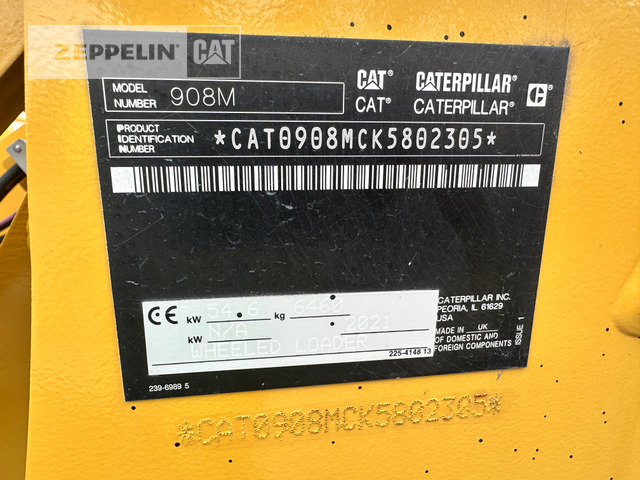 Cat 908M - Utovarivač točkaš: slika 5 Cat 908M - Utovarivač točkaš: slika 5