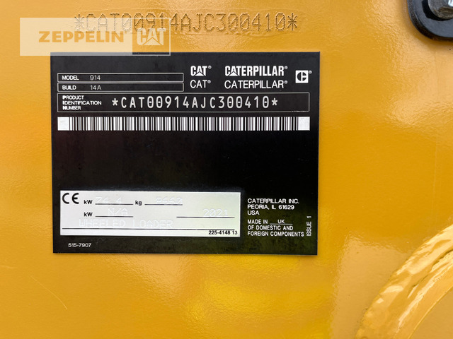 Cat 914-14A - Utovarivač točkaš: slika 2 Cat 914-14A - Utovarivač točkaš: slika 2