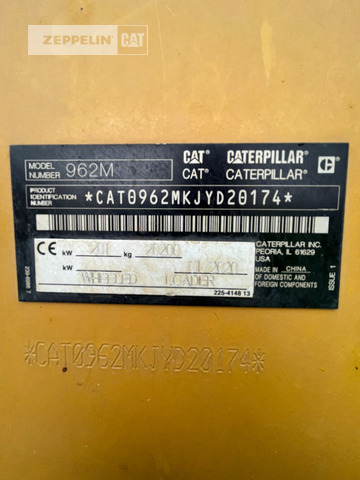 Cat 962M - Utovarivač točkaš: slika 3 Cat 962M - Utovarivač točkaš: slika 3