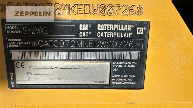 Cat 972MXE - Utovarivač točkaš: slika 5 Cat 972MXE - Utovarivač točkaš: slika 5