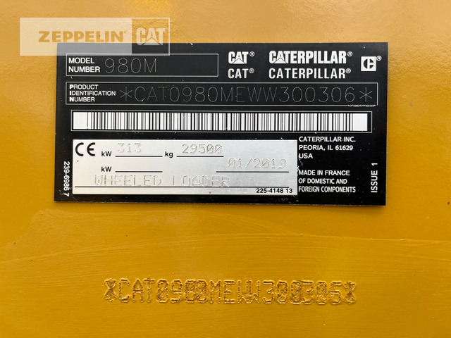 Cat 980M - Utovarivač točkaš: slika 2 Cat 980M - Utovarivač točkaš: slika 2