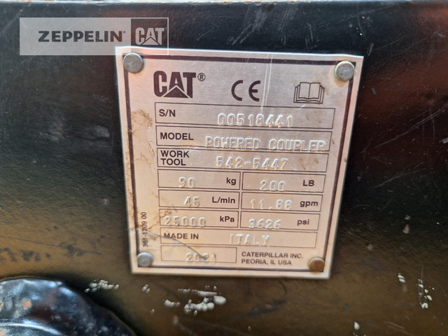 Cat CW10H - Brza spojnica za Građevinska mašina: slika 3 Cat CW10H - Brza spojnica za Građevinska mašina: slika 3