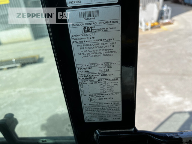 Bager točkaš Cat M318F: slika 36 Bager točkaš Cat M318F: slika 36