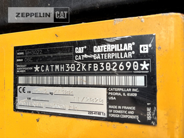 Bager za obradu otpada/ Industrije Cat MH3022-06C: slika 6