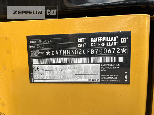 Cat MH3024-06C - Bager za obradu otpada/ Industrije: slika 2 Cat MH3024-06C - Bager za obradu otpada/ Industrije: slika 2