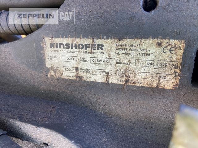 Kinshofer Greifer Kinsho 800mm - Kašika stezaljke za Građevinska mašina: slika 4 Kinshofer Greifer Kinsho 800mm - Kašika stezaljke za Građevinska mašina: slika 4