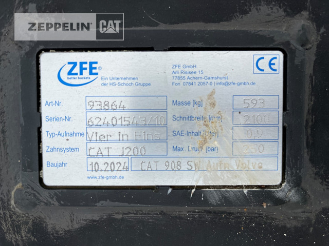 Komponenten ZFE 4in1 Schaufel - Utovarna kašika za Građevinska mašina: slika 3 Komponenten ZFE 4in1 Schaufel - Utovarna kašika za Građevinska mašina: slika 3