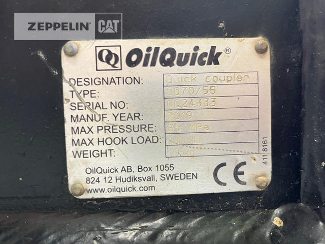 Oilquick Deutschland GmbH OQ 70/55 ex 320GC - Brza spojnica za Građevinska mašina: slika 5 Oilquick Deutschland GmbH OQ 70/55 ex 320GC - Brza spojnica za Građevinska mašina: slika 5