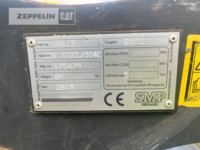 Smp SW-SMP2 - Brza spojnica za Građevinska mašina: slika 3 Smp SW-SMP2 - Brza spojnica za Građevinska mašina: slika 3