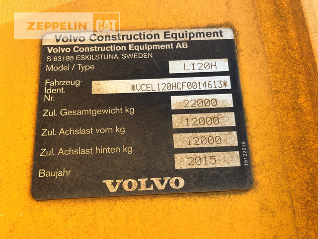 Volvo L120H - Utovarivač točkaš: slika 3 Volvo L120H - Utovarivač točkaš: slika 3