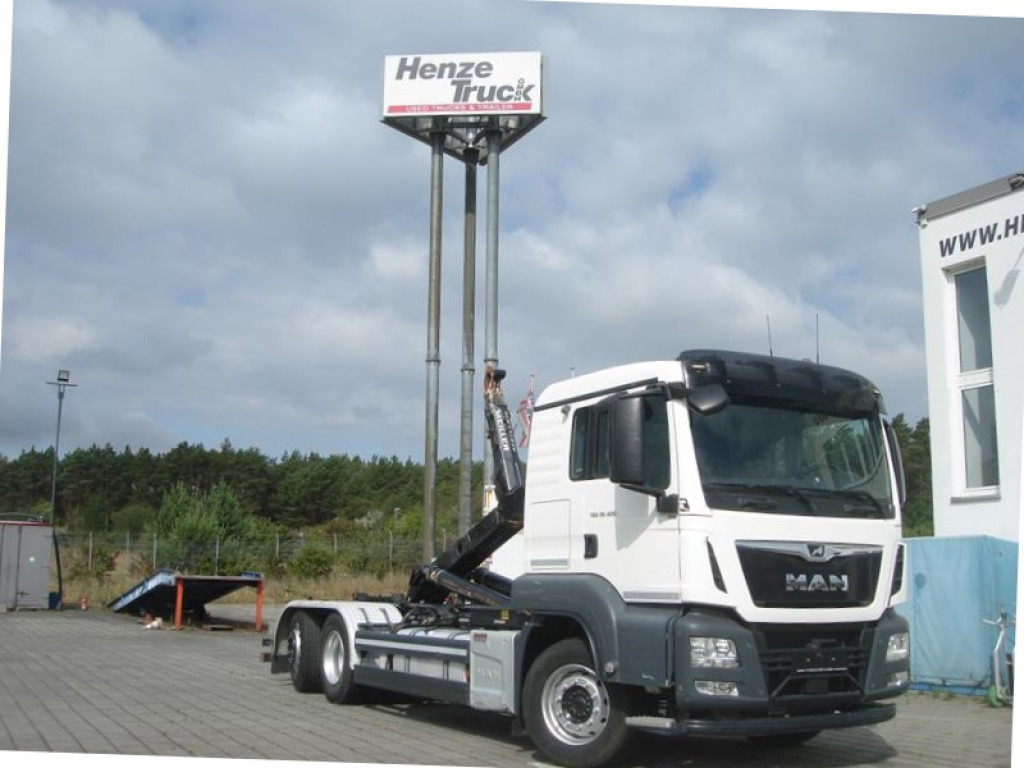 MAN TG-S 26.420 6x2 Abrollkipper - Kamion sa hidrauličnom kukom: slika 1 MAN TG-S 26.420 6x2 Abrollkipper - Kamion sa hidrauličnom kukom: slika 1