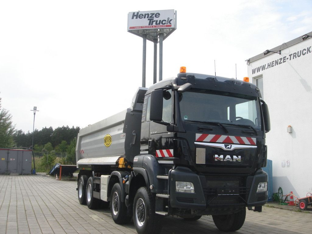 MAN TG-S 35.460 8x6 4 Achs Muldenkipper Meiller 18m³ - Kamion za utovaranje kontejnera: slika 2 MAN TG-S 35.460 8x6 4 Achs Muldenkipper Meiller 18m³ - Kamion za utovaranje kontejnera: slika 2