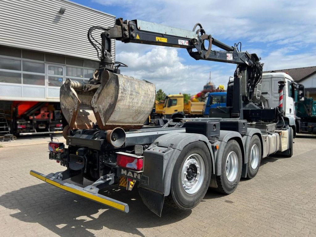 MAN TG-S 35.480 8x4 BL Abrollkipper mit Kran Penz-15 - Kamion sa hidrauličnom kukom, Kamion sa dizalicom: slika 5 MAN TG-S 35.480 8x4 BL Abrollkipper mit Kran Penz-15 - Kamion sa hidrauličnom kukom, Kamion sa dizalicom: slika 5