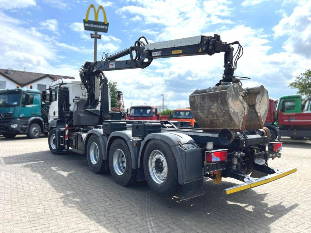 MAN TG-S 35.480 8x4 BL Abrollkipper mit Kran Penz-15 - Kamion sa hidrauličnom kukom, Kamion sa dizalicom: slika 4 MAN TG-S 35.480 8x4 BL Abrollkipper mit Kran Penz-15 - Kamion sa hidrauličnom kukom, Kamion sa dizalicom: slika 4